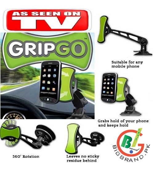 GRIPGO Universal Car Mount Phone Holder